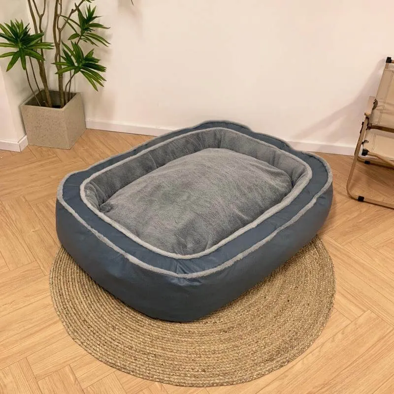 Skanto | Decke - Großes Warmes Orthopädisches Hundebett für Tiefschlaf
