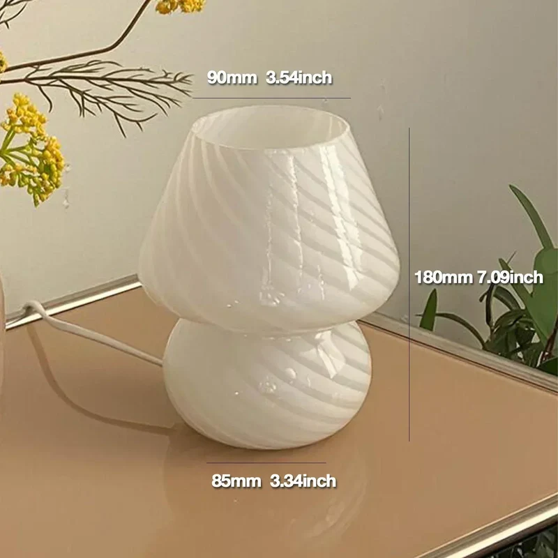 Skanto | Murano Glas Tischlampe - Elegant und Einzigartig
