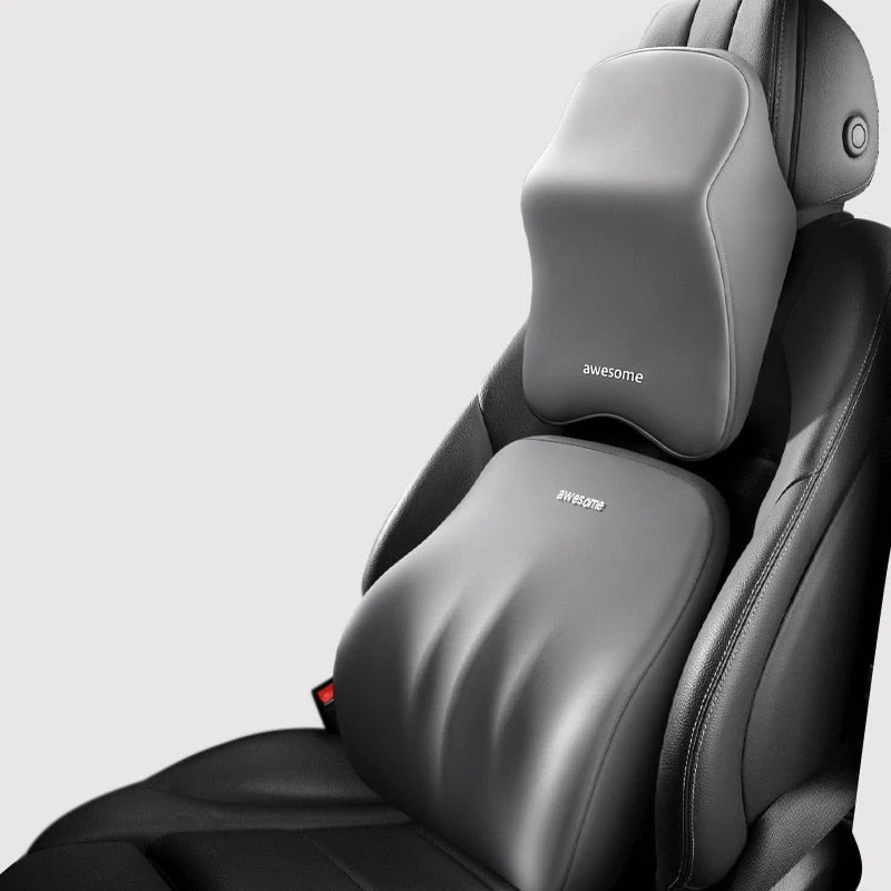 Skanto | Autositz-Stütze | Orthopädische Unterstützung für Nacken und Rücken beim Fahren