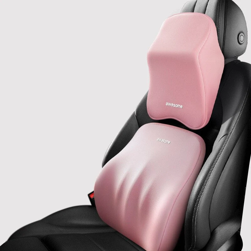 Skanto | Autositz-Stütze | Orthopädische Unterstützung für Nacken und Rücken beim Fahren