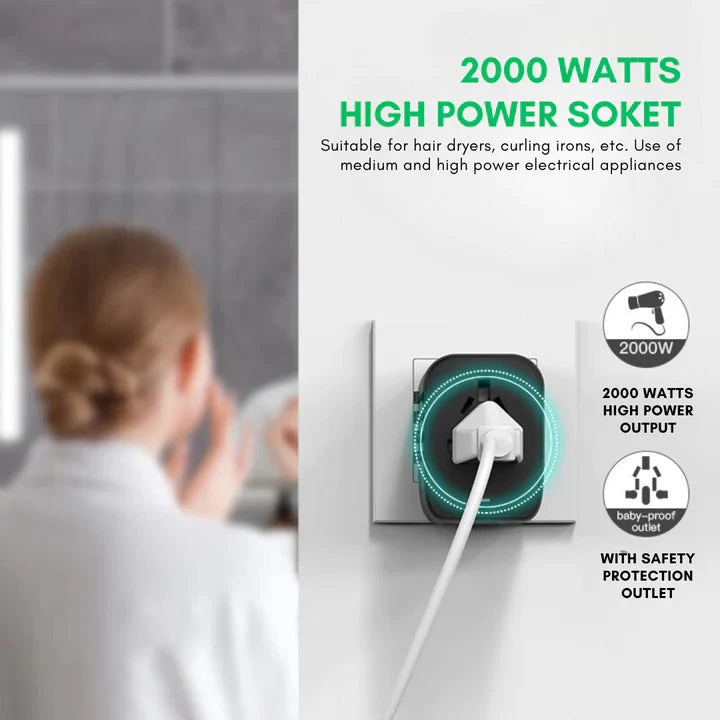 Skanto | Universal 100V-220V Smart Reiseadapter Spannungswandler