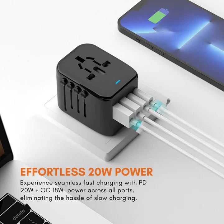 Skanto | Universal 100V-220V Smart Reiseadapter Spannungswandler