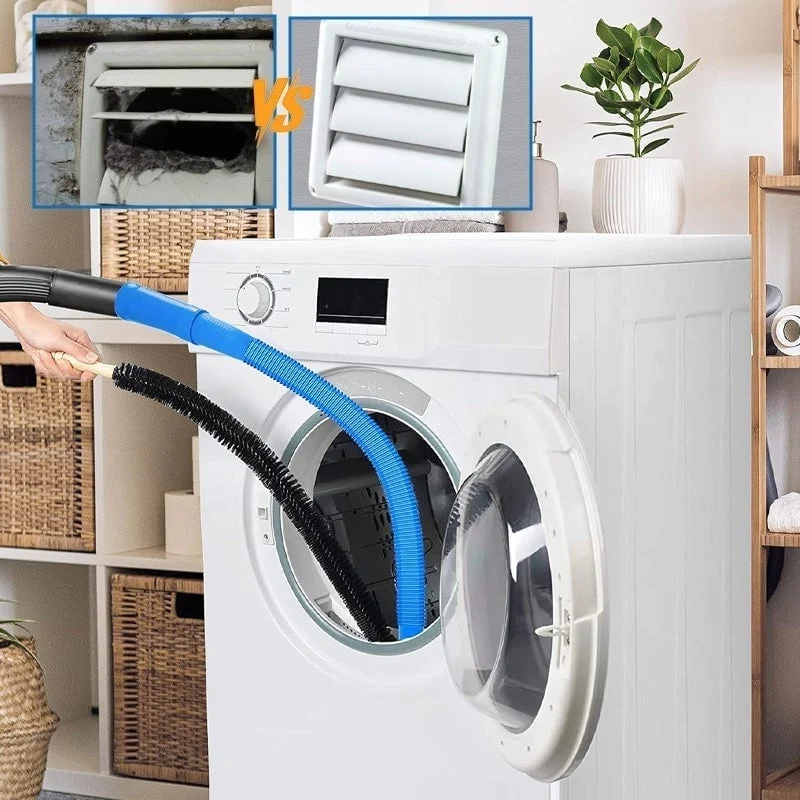 VentiClean™ | Trocknerlüftungs-Reinigungsset mit Flexibler Bürste