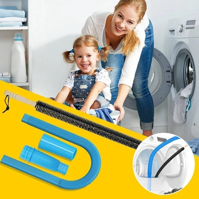 VentiClean™ | Trocknerlüftungs-Reinigungsset mit Flexibler Bürste