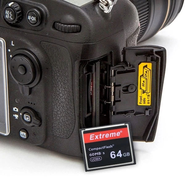 Skanto | 64GB Extreme Compact Flash Card, 400X Lesegeschwindigkeit, bis zu 60 MB/s (100% echte Kapazität)