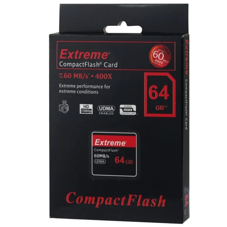 Skanto | 64GB Extreme Compact Flash Card, 400X Lesegeschwindigkeit, bis zu 60 MB/s (100% echte Kapazität)