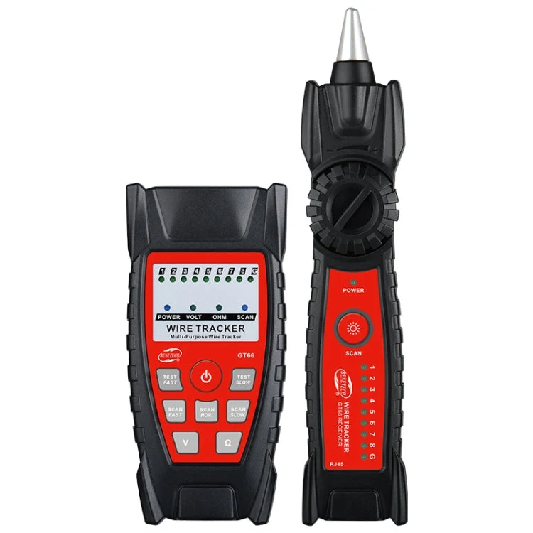 Skanto | BENETECH GT66 RJ11 / RJ45 Multifunktionaler Kabeltester Leitungsfinder Netzwerkkabeldetektor