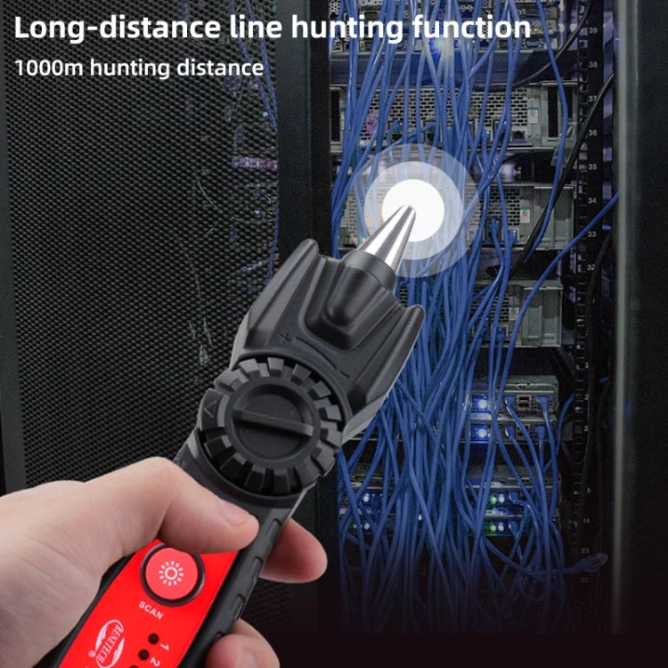 Skanto | BENETECH GT66 RJ11 / RJ45 Multifunktionaler Kabeltester Leitungsfinder Netzwerkkabeldetektor