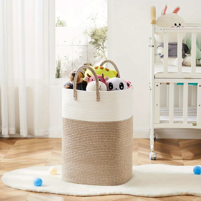 HomeBasket™ | Extra großer Wäschekorb bis 100 L
