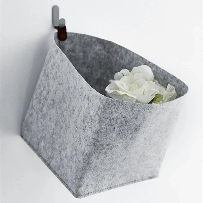 Feltora™ | Stilvolle Filz-Aufbewahrungsbox mit Deckel