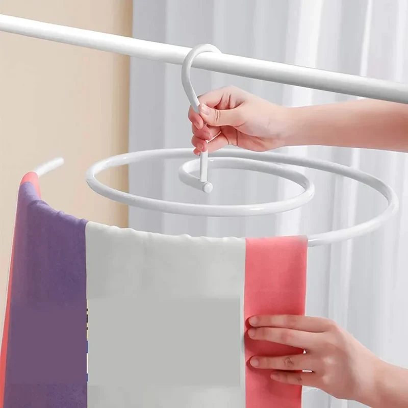1+1 GRATIS | SpiralDry™ | Platzsparender Spiral-Wäscheständer aus Edelstahl
