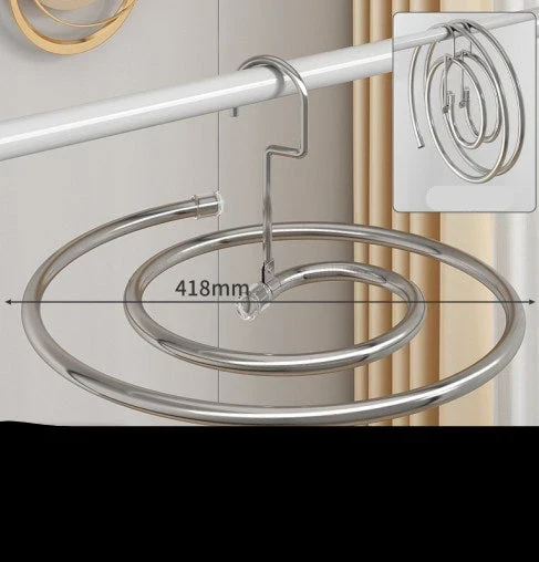 1+1 GRATIS | SpiralDry™ | Platzsparender Spiral-Wäscheständer aus Edelstahl