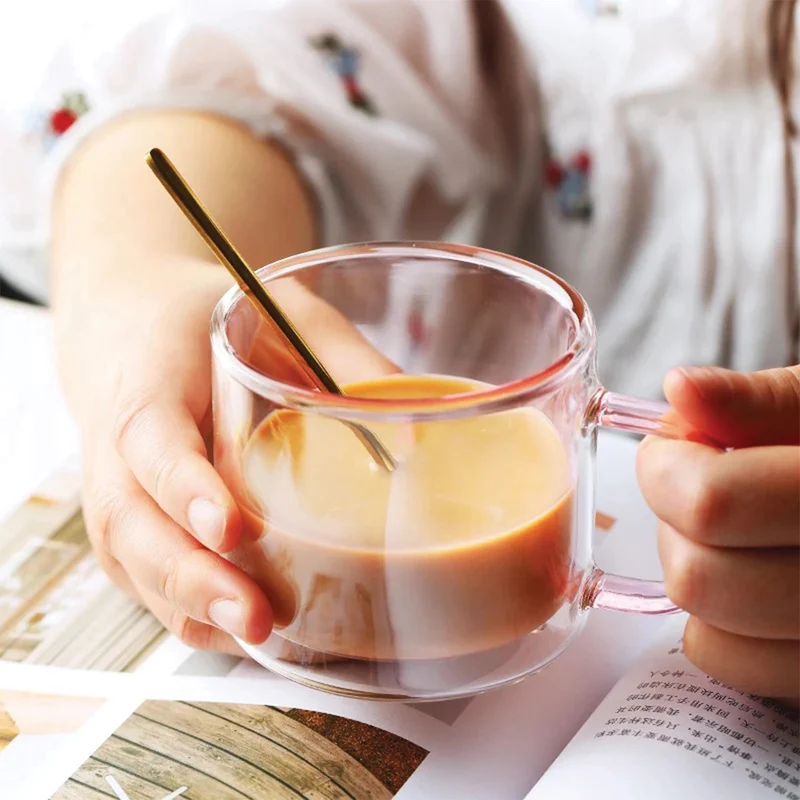 Skanto | DoublyMug | Getönter Glasbecher für Heißgetränke