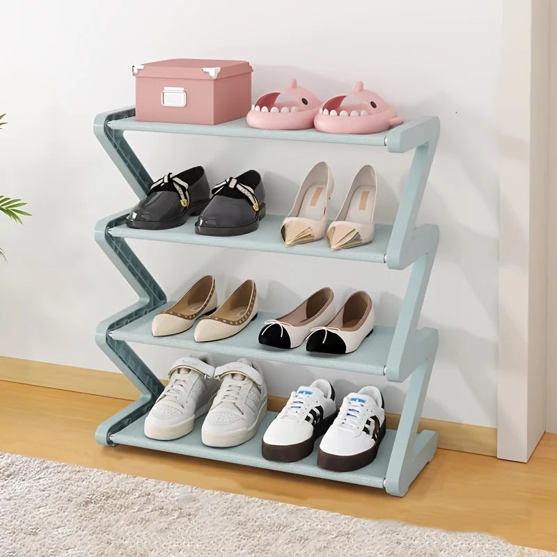 ClearStep™ | Platzsparendes Schuhregal (4 Ebenen)