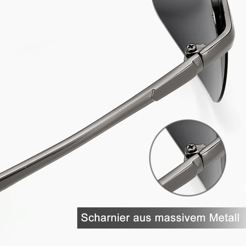 Skanto | Klugeule Automatisch farbwechselnde Polaroid-Brille