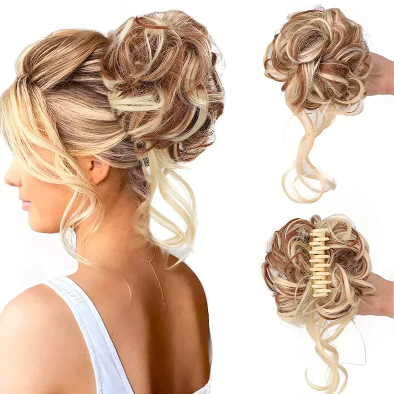 Skanto | CurlyBun: Instant Locken Dutt Haarteil