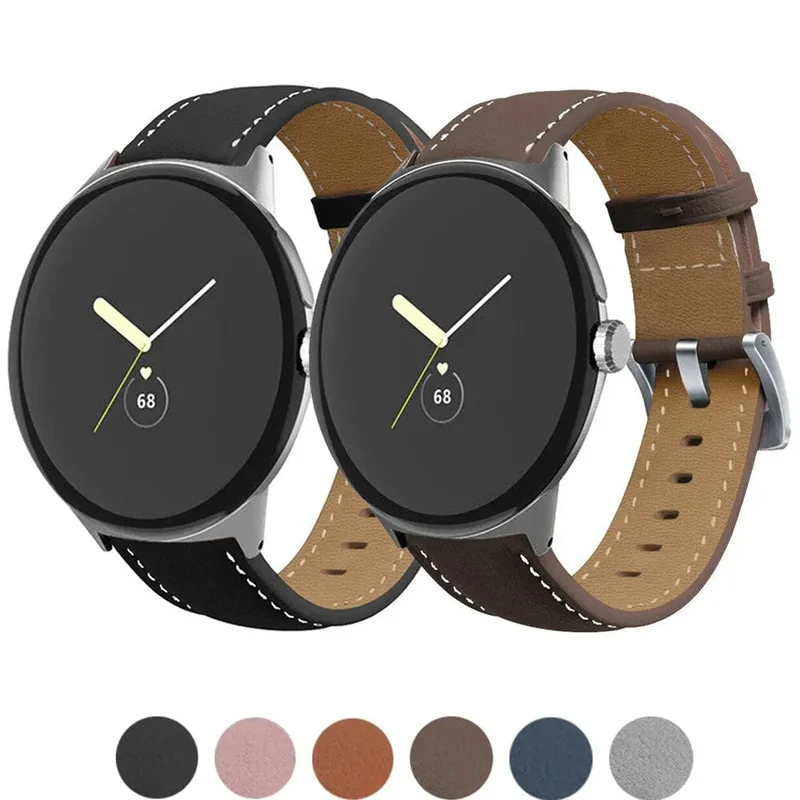 Skanto | Premium-Armband aus Kunstleder für Pixel Watch | Pixel Watch 2