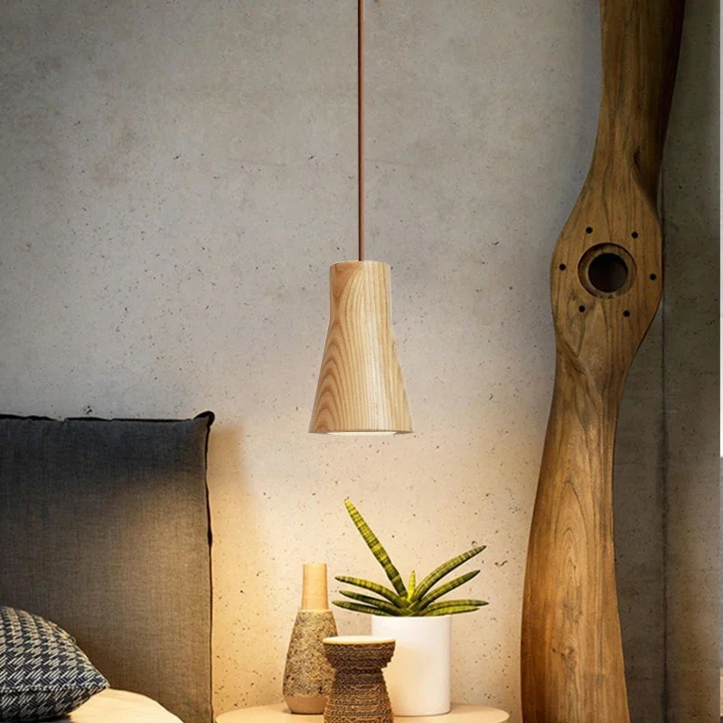 Skanto | SkandicGlow | Skandinavische Pendelleuchte aus Holz
