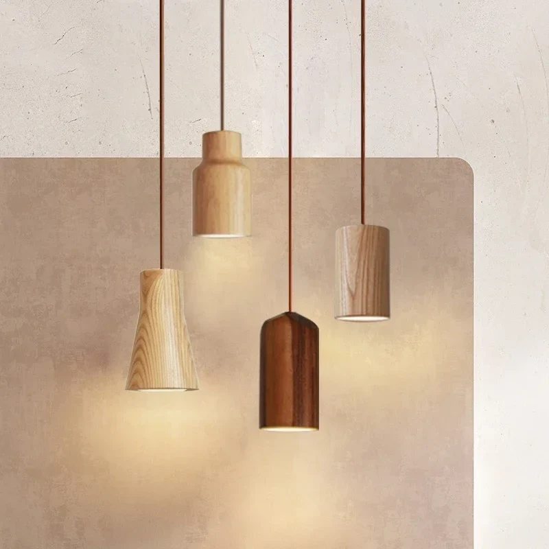 Skanto | SkandicGlow | Skandinavische Pendelleuchte aus Holz