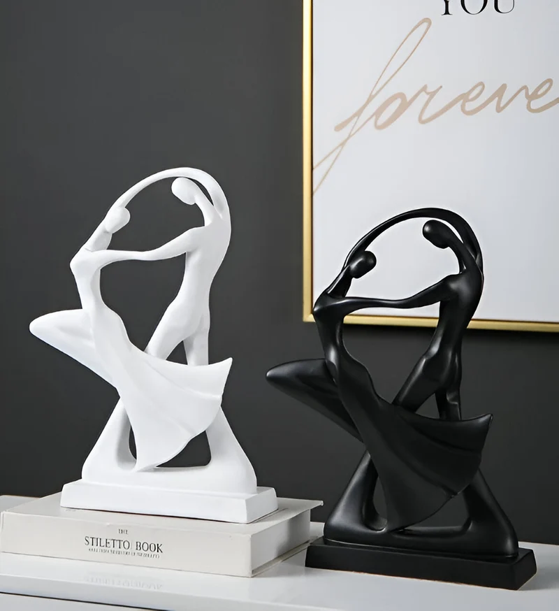 Skanto | SwayDuo | Moderne tanzende Harzskulptur