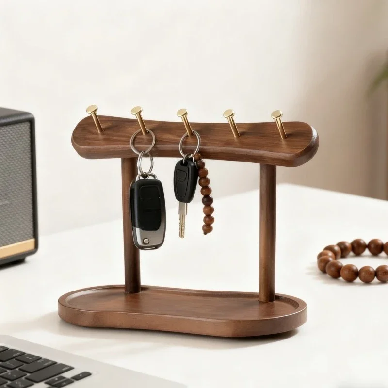 EntryNest™ | Schlüssel- & Schmuck-Organizer aus Massivholz