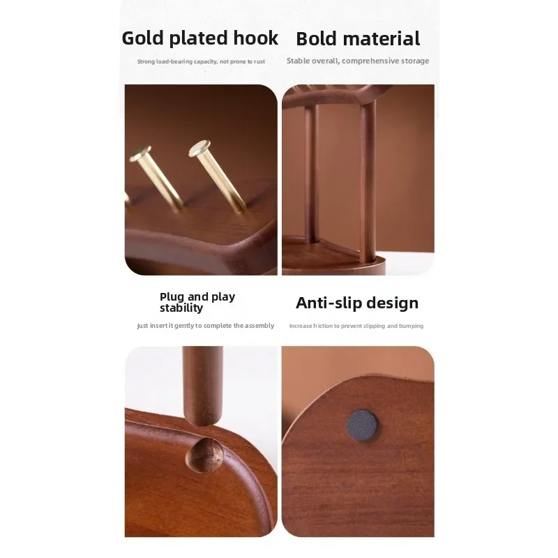 EntryNest™ | Schlüssel- & Schmuck-Organizer aus Massivholz