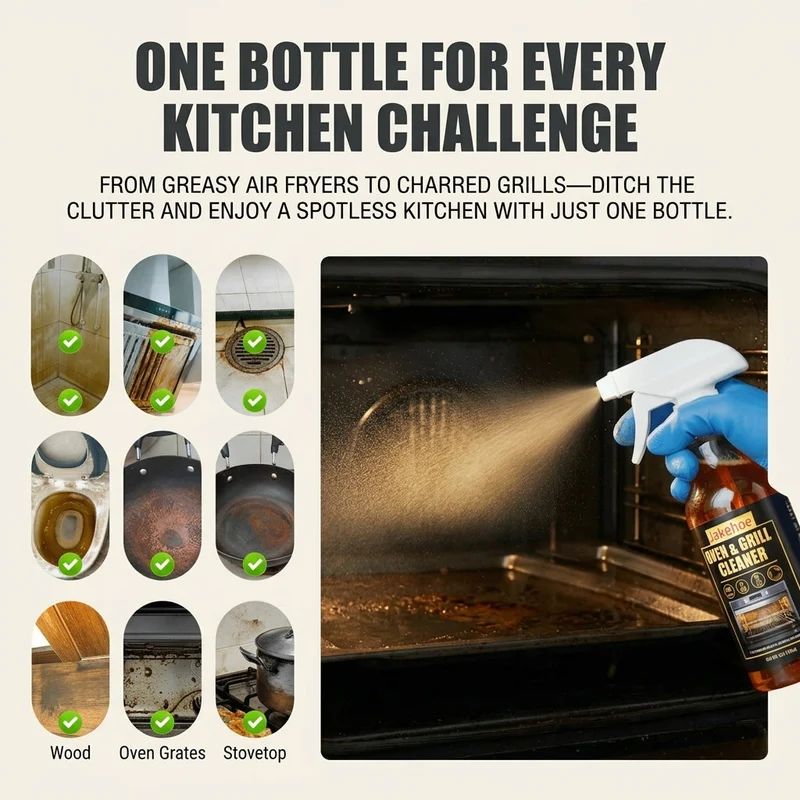 GreaseOff™ | Fettlöser Spray für Küche & Haushalt