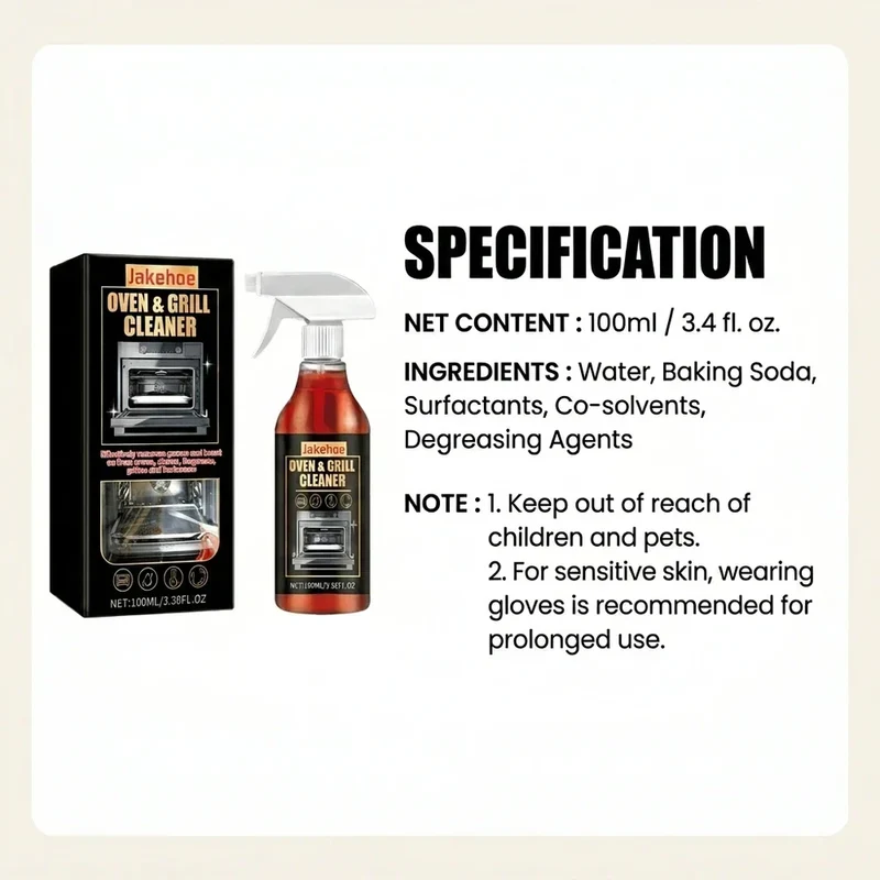 GreaseOff™ | Fettlöser Spray für Küche & Haushalt