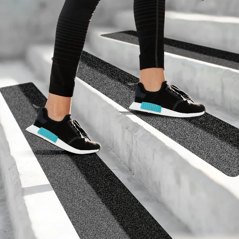 StepGrip™ | 10er-Set rutschhemmende Treppenstreifen