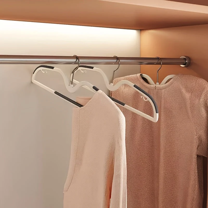 ClosetSlim™ | Platzsparende Kleiderbügel mit drehbarem Haken