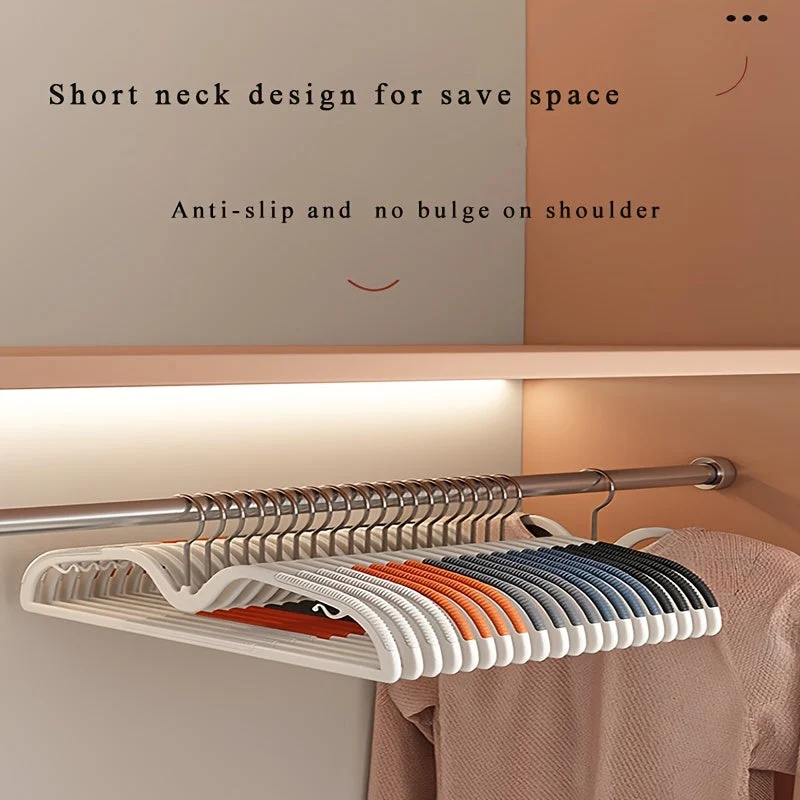 ClosetSlim™ | Platzsparende Kleiderbügel mit drehbarem Haken