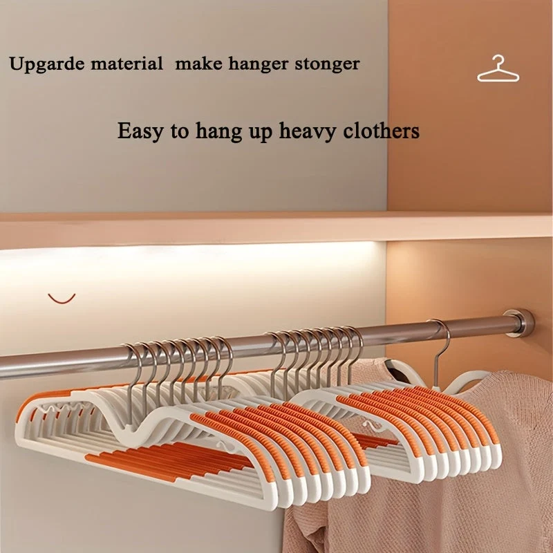 ClosetSlim™ | Platzsparende Kleiderbügel mit drehbarem Haken