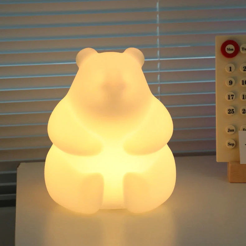Skanto | Moderne Kreative Bär PE LED Tischlampe für das Wohnzimmer