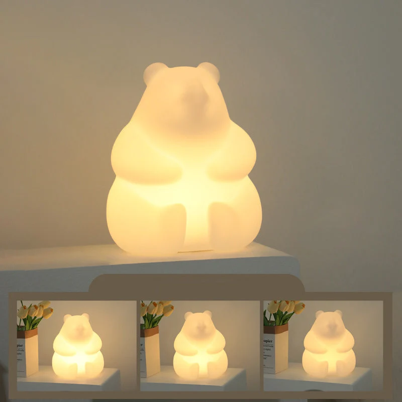 Skanto | Moderne Kreative Bär PE LED Tischlampe für das Wohnzimmer
