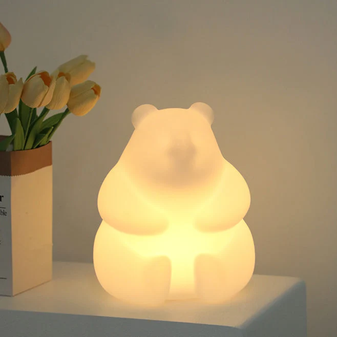 Skanto | Moderne Kreative Bär PE LED Tischlampe für das Wohnzimmer