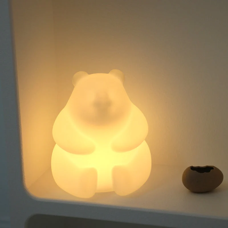 Skanto | Moderne Kreative Bär PE LED Tischlampe für das Wohnzimmer