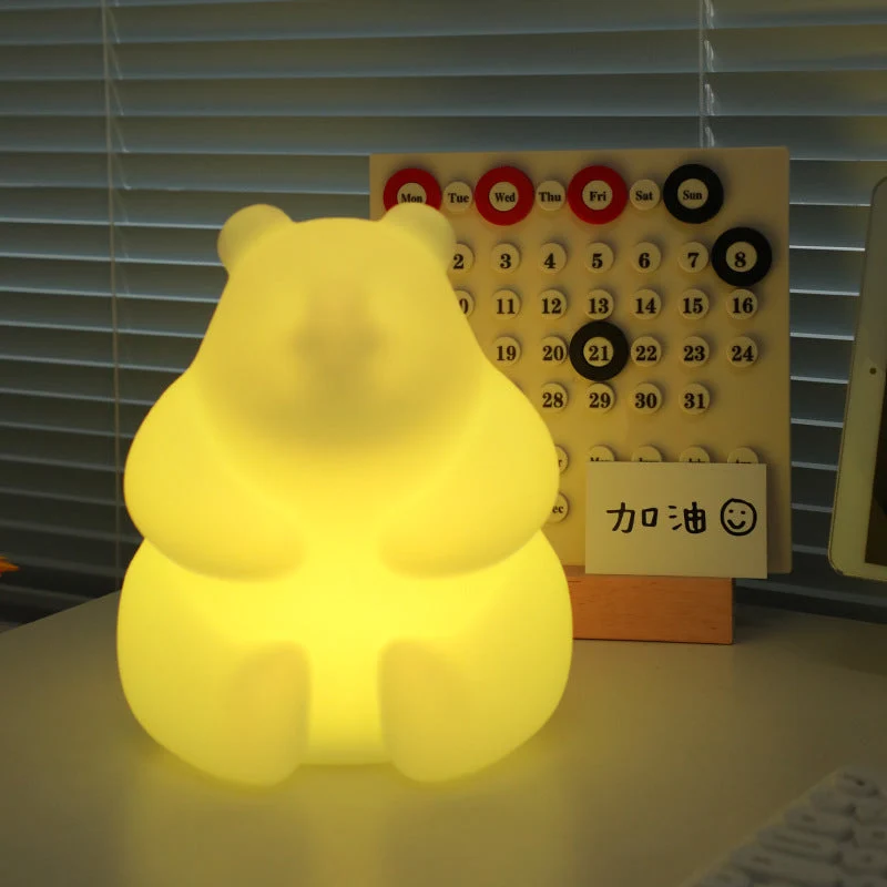Skanto | Moderne Kreative Bär PE LED Tischlampe für das Wohnzimmer
