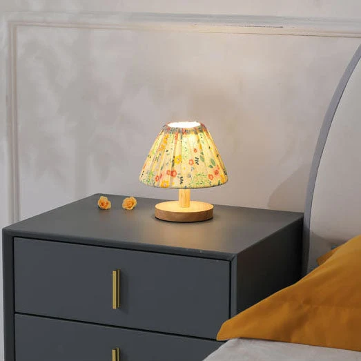 Skanto | Moderne Minimalistische Kreative Eisen Blumenform 1-Flammige Tischlampe