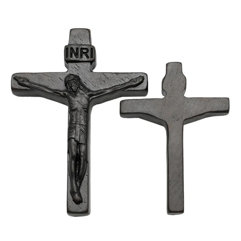 Skanto | Jesus-Kreuz-Halskette aus Holz