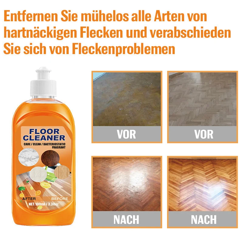 1+1 GRATIS | PureFloor™ | Kraftvoller Bodenreiniger für streifenfreien Glanz