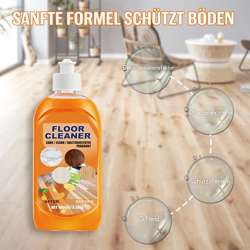 1+1 GRATIS | PureFloor™ | Kraftvoller Bodenreiniger für streifenfreien Glanz