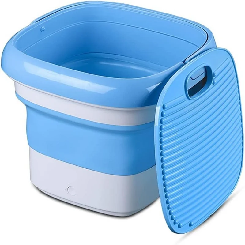 FoldWash™ | Faltbare Mini-Waschmaschine mit 3 Waschmodi