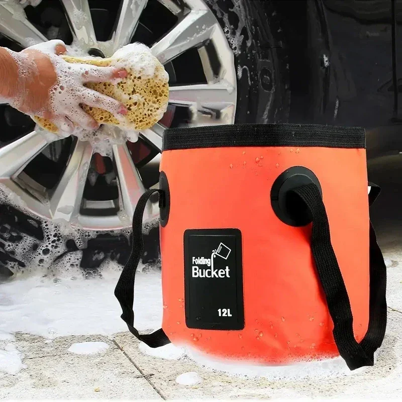 FoldBucket™ | Faltbarer Wassereimer aus PVC