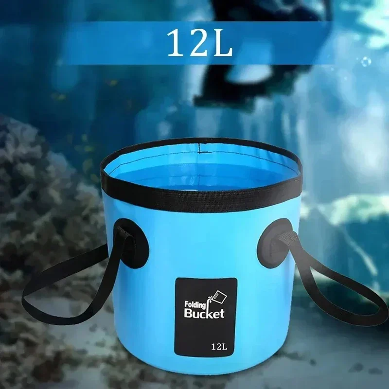 FoldBucket™ | Faltbarer Wassereimer aus PVC