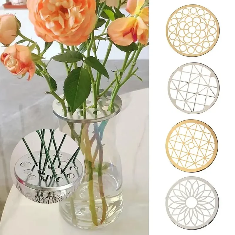 BloomGrid™ | Metall-Blumenhalter für Vasen