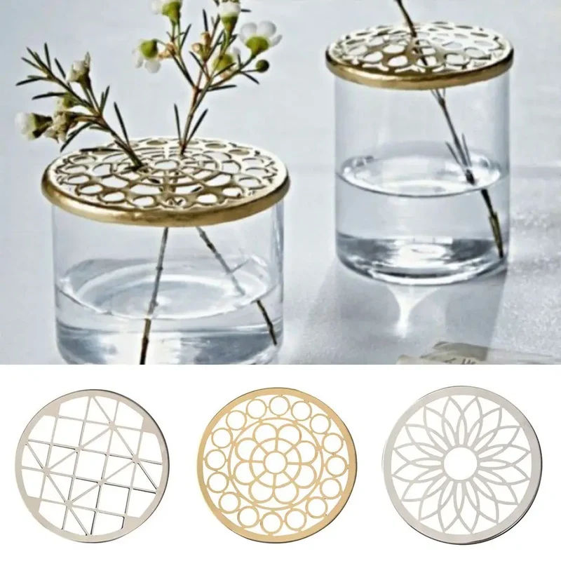 BloomGrid™ | Metall-Blumenhalter für Vasen