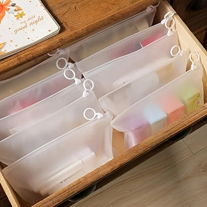 Clearora™ | Transparente Aufbewahrungsbeutel (12er-Set)