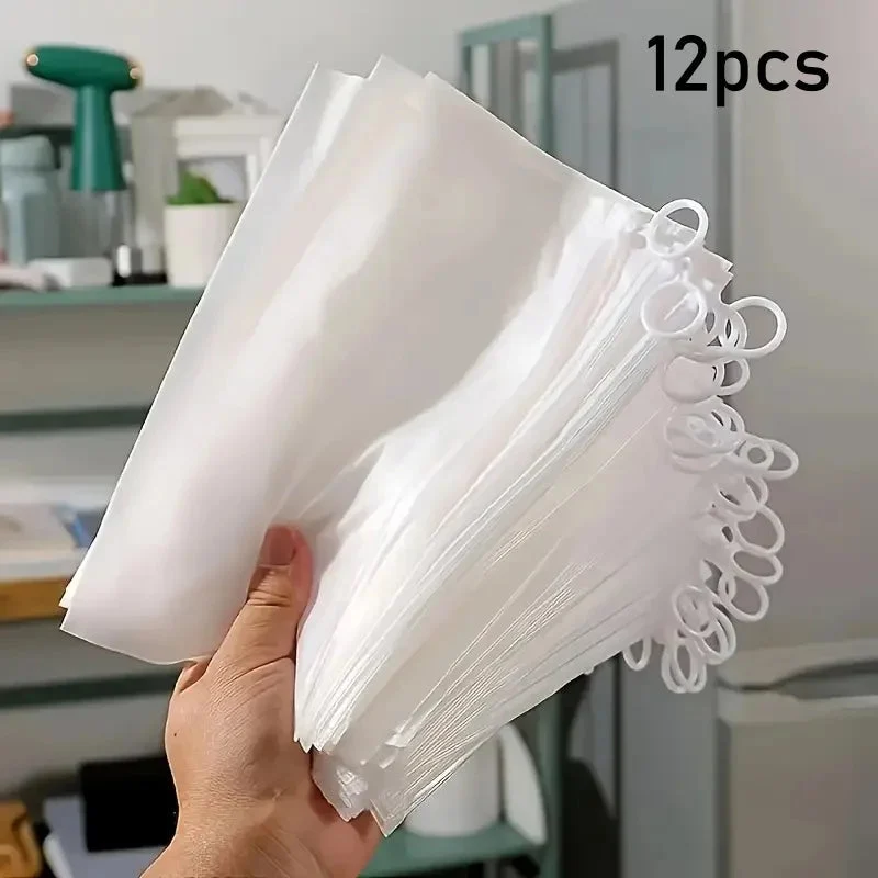 Clearora™ | Transparente Aufbewahrungsbeutel (12er-Set)