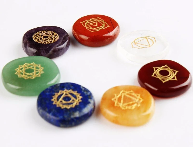 Skanto | Chakra Heilsteine 7-teiliges Set