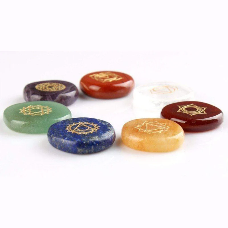 Skanto | Chakra Heilsteine 7-teiliges Set